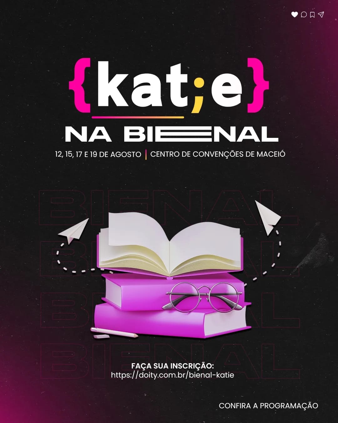 Projeto De Extens O Katie Estar Presente Na Bienal De Alagoas