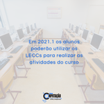 Utilização dos Laboratórios de ensino do Curso de Ciência da Computação  em 2021.1