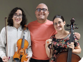 Curso de Iniciação à Prática Instrumental de Quarteto de Cordas (violino, viola e violoncelo)