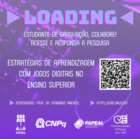 Atenção Estudantes! Participem da Pesquisa sobre Estratégias de Aprendizagem com Jogos Digitais no Ensino Superior