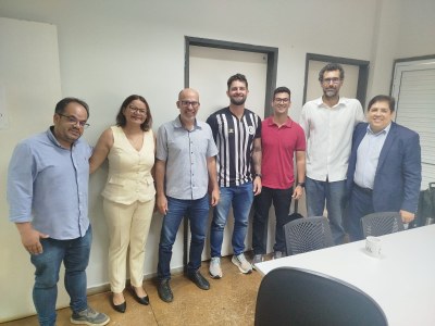 Visita para acordo de cooperação entre a Fundação FHEEL e o Campus Arapiraca.