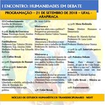 I ENCONTRO: HUMANIDADES EM DEBATE