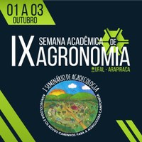 IX Semana Acadêmica de Agronomia e I Seminário de Agroecologia