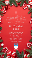 Mensagem de Natal para a comunidade Acadêmica