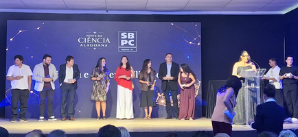 Reconhecimento Científico: SBPC homenageia servidores da Ufal Arapiraca em Maceió